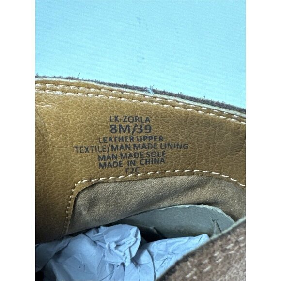 Lucky Brand NWOB Zorla Bootie Women's 8 M Roasted Leather Wedge - Picture 4 of 16